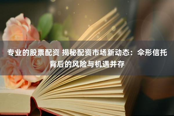 专业的股票配资 揭秘配资市场新动态：伞形信托背后的风险与机遇并存