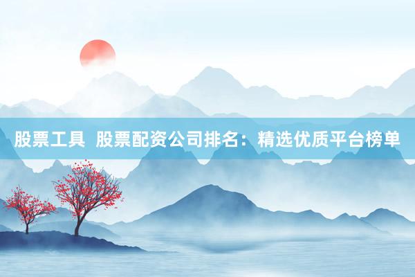股票工具  股票配资公司排名：精选优质平台榜单